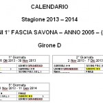 Campionato PULCINI 1° FASCIA SAVONA GIRONE D stagione 20132014