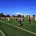 Primo allenamento al “Ferruccio Chittolina”